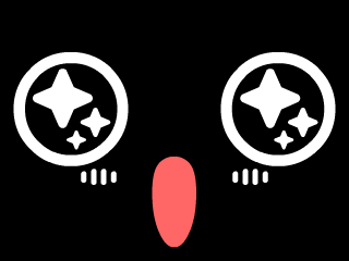 After you let go, Ivy looks surprised, with its eyes sparkling.